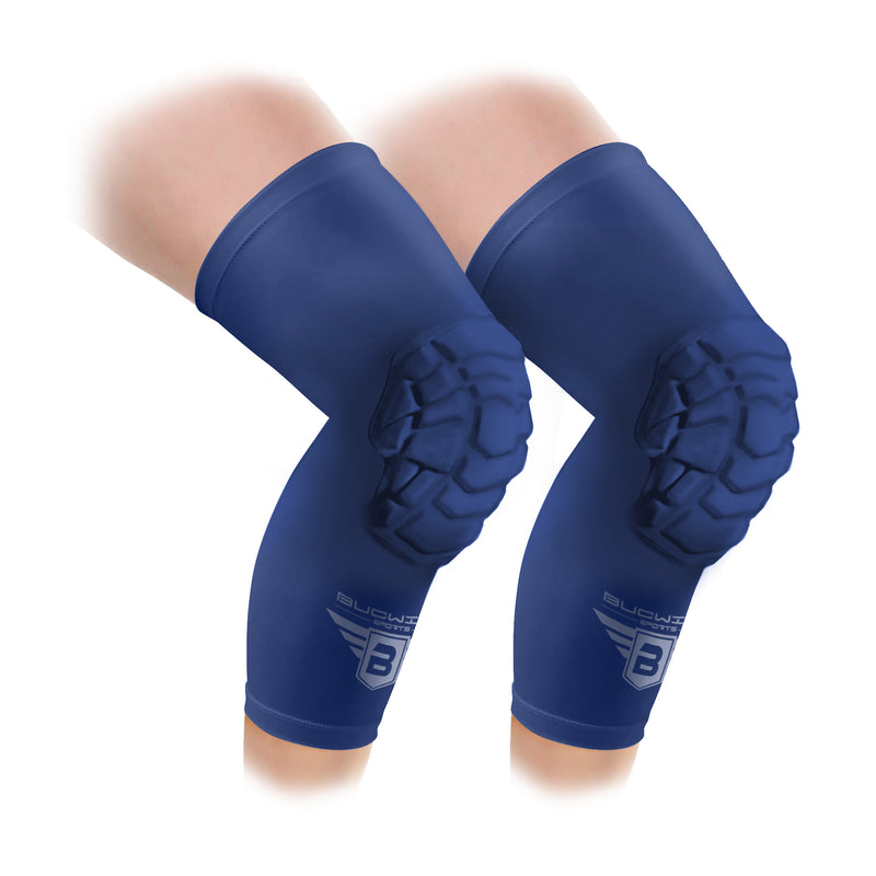 Padded Knee Sleeves for Youth & Adult Basketball Wrestling Football –  Bucwild Sports