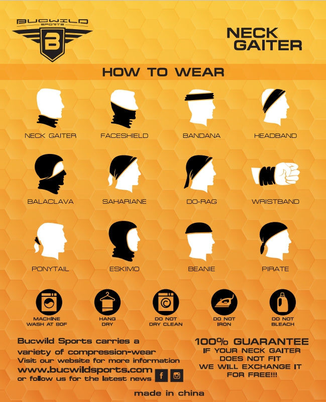 How To Wear Your Neck Gaiter, BUFF® USA
